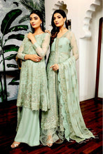 Load image into Gallery viewer, Buy Alizeh Embroidered Chiffon Royale De Luxe Collection | Saphir from our official website. We are largest stockists of Pakistani Embroidered Chiffon Eid Collection 2021 Buy this Eid dresses from Alizeh Chiffon 2021 unstitched and stitched.This Eid buy NEW dresses in UK USA Manchester from latest suits on Lebaasonline