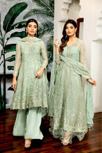 Load image into Gallery viewer, Buy Alizeh Embroidered Chiffon Royale De Luxe Collection | Saphir from our official website. We are largest stockists of Pakistani Embroidered Chiffon Eid Collection 2021 Buy this Eid dresses from Alizeh Chiffon 2021 unstitched and stitched.This Eid buy NEW dresses in UK USA Manchester from latest suits on Lebaasonline