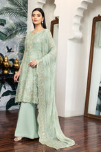 Load image into Gallery viewer, Buy Alizeh Embroidered Chiffon Royale De Luxe Collection | Saphir from our official website. We are largest stockists of Pakistani Embroidered Chiffon Eid Collection 2021 Buy this Eid dresses from Alizeh Chiffon 2021 unstitched and stitched.This Eid buy NEW dresses in UK USA Manchester from latest suits on Lebaasonline