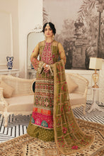 Load image into Gallery viewer, EZRA Wedding Collection | NAAZ Luxury Bridal Maxi Suits from Lebaasonline Pakistani Clothes Dark pink or green maxi in the UK Shop Maryum &amp; Maria Brides 2022, Maria B Lawn 2022 Winter Suits Pakistani Clothes Online UK for Wedding, Party &amp; Bridal Wear. Indian &amp; Pakistani winter Dresses in the UK &amp; USA