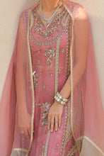 Load image into Gallery viewer, Buy QALAMKAR HAND LUXE |  LX-03 DUSKY ROSE light Pink color Pakistani Embroidered Clothes For Women at Our Online Designer Boutique UK, Indian &amp; Pakistani Wedding dresses online UK, Asian Clothes UK Jazmin Suits USA, Baroque Chiffon Collection 2023 &amp; Eid Collection Outfits in USA on express shipping available @ store Lebaasonline