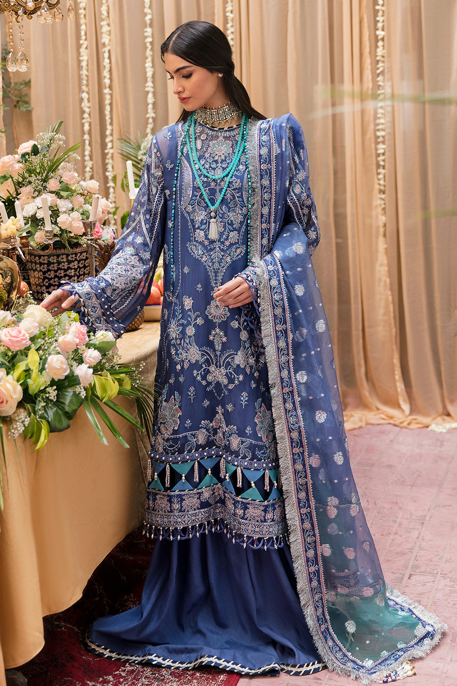 AYZEL BY AFROZEH - Latest Pakistani Designer Women Wear made up of the best quality fabrics with latest styles. Branded Women Wear at discounted prices with Fast shipping on Salwar Kameez, Winter Shawl Collection, Lengha Choli, Bridal wear, winter wear, ready to wear, unstitched, stitched and customise @Lebbaasonline