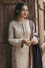 Load image into Gallery viewer, Buy Qalamkar Winter Shawl Collection | KK-03 Cream color shawl Winter Wedding Dresses UK @lebaasonline. The Winter Shawl UK include various brands such as Maria B, Qalamkar wedding dress online UK. Get yours customized for Evening, Party Wear or Wedding dresses online USA, UK, France at Lebaasonline only.