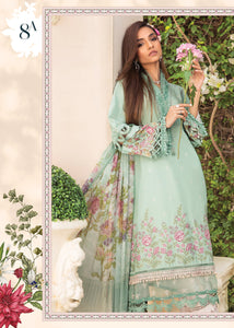 Mprints Maria B 2022 | 8A Light Green 100% Original Guaranteed! Shop MariaB Mprints, MARIA B Lawn Collection 2022 USA from LebaasOnline.co.uk on SALE Price in the UK, USA, Belgium Australia & London. Explore the latest collection of Maria B Suits UK 2022 Pakistani designer Summer dresses at Lebaasonline today