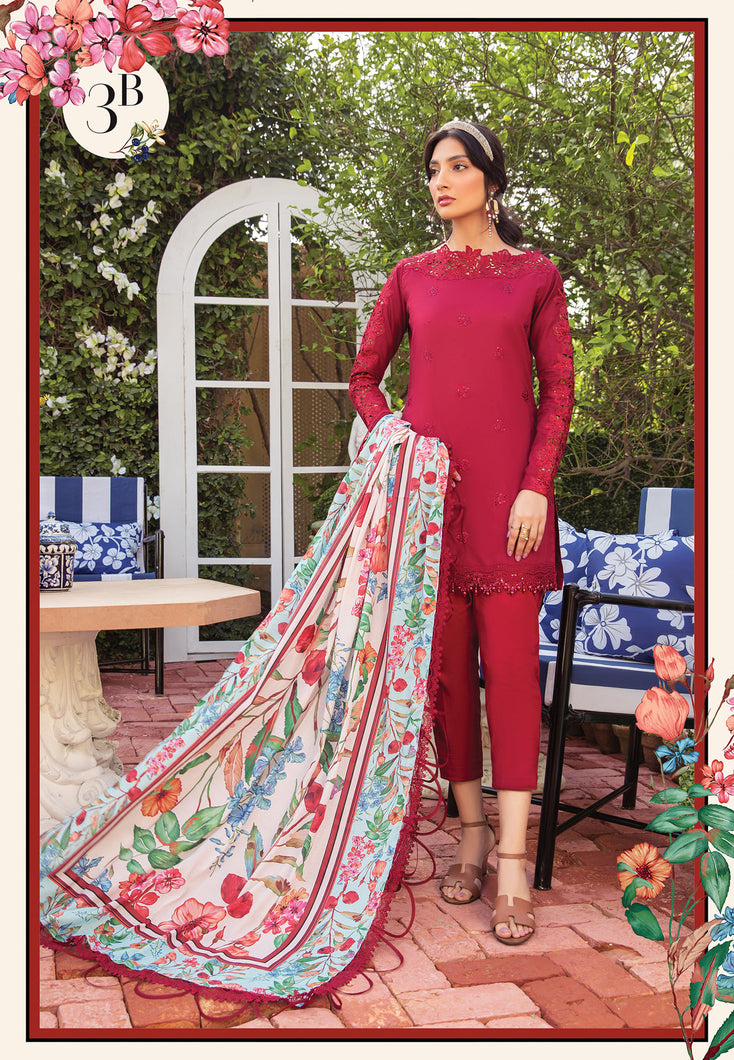 Mprints Maria B 2022 | 3B Maroon 100% Original Guaranteed! Shop MariaB Mprints, MARIA B  Lawn Collection 2022 from LebaasOnline.co.uk on SALE Price in the UK, USA, Belgium Australia & London. Explore the latest collection of Maria B Lawn UK 2022 Pakistani designer Summer dresses at Lebaasonline today