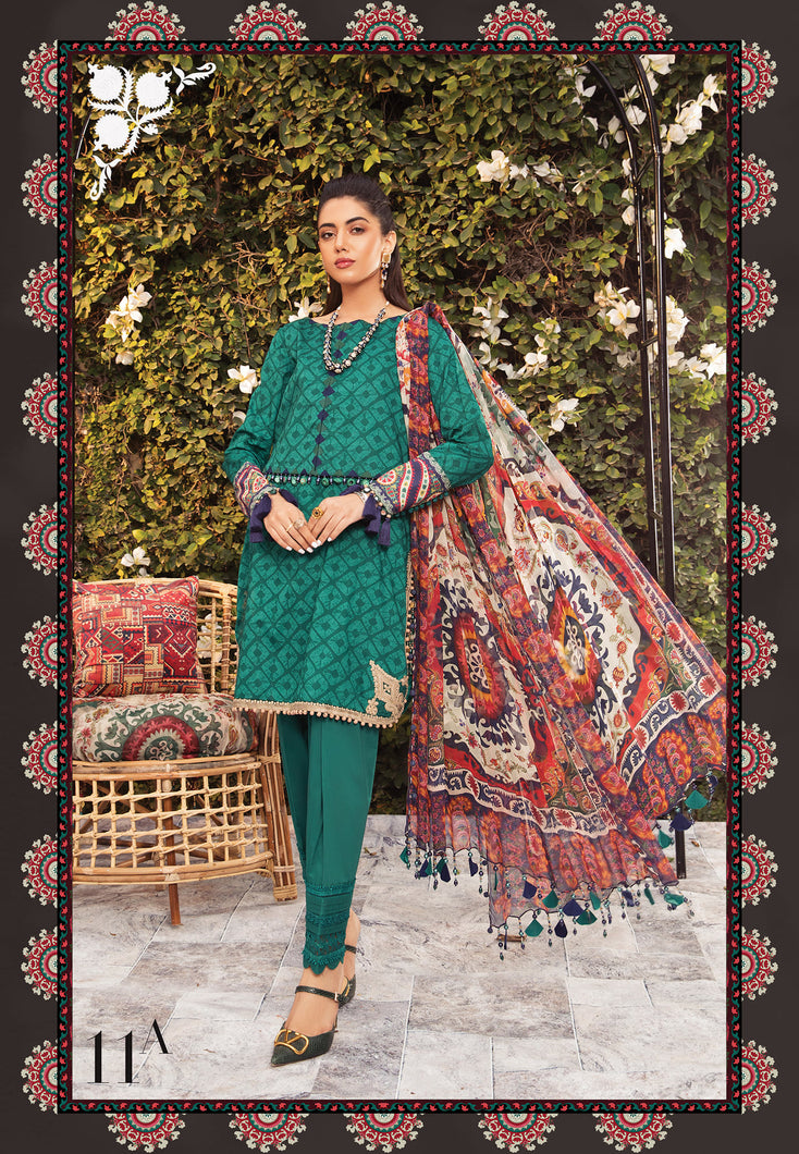 Mprints Maria B 2022 | 11A Green 100% Original Guaranteed! Shop MariaB Mprints, MARIA B Lawn Collection 22 USA from LebaasOnline.co.uk on SALE Price in UK, USA, Belgium Australia & London with Express shipping in UK. Explore the latest collection of Maria B Suits USA 2022 Pakistani Summer dresses at Lebaasonline today