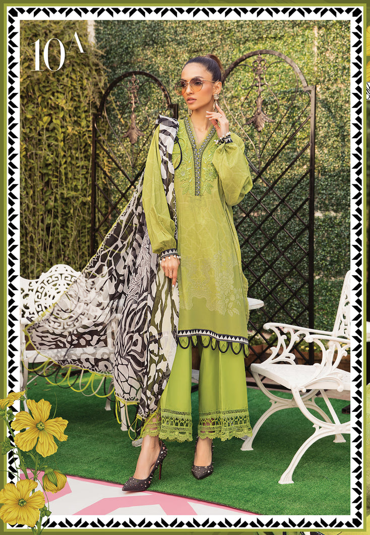 Mprints Maria B 2022 | 10A Green 100% Original Guaranteed! Shop MariaB Mprints, MARIA B Lawn Collection 2022 UK from LebaasOnline.co.uk on SALE Price in the UK, USA, Belgium Australia & London. Explore the latest collection of Maria B Suits USA 2022 Pakistani designer Summer dresses at Lebaasonline today