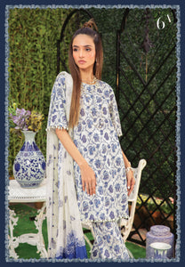 Mprints Maria B 2022 | 6A Floral PBlue 100% Original Guaranteed! Shop MariaB Mprints, MARIA B Lawn Collection 2022 USA from LebaasOnline.co.uk on SALE Price in the UK, USA, Belgium Australia & London. Explore the latest collection of Maria B Suits UK 2022 Pakistani designer Summer dresses at Lebaasonline today