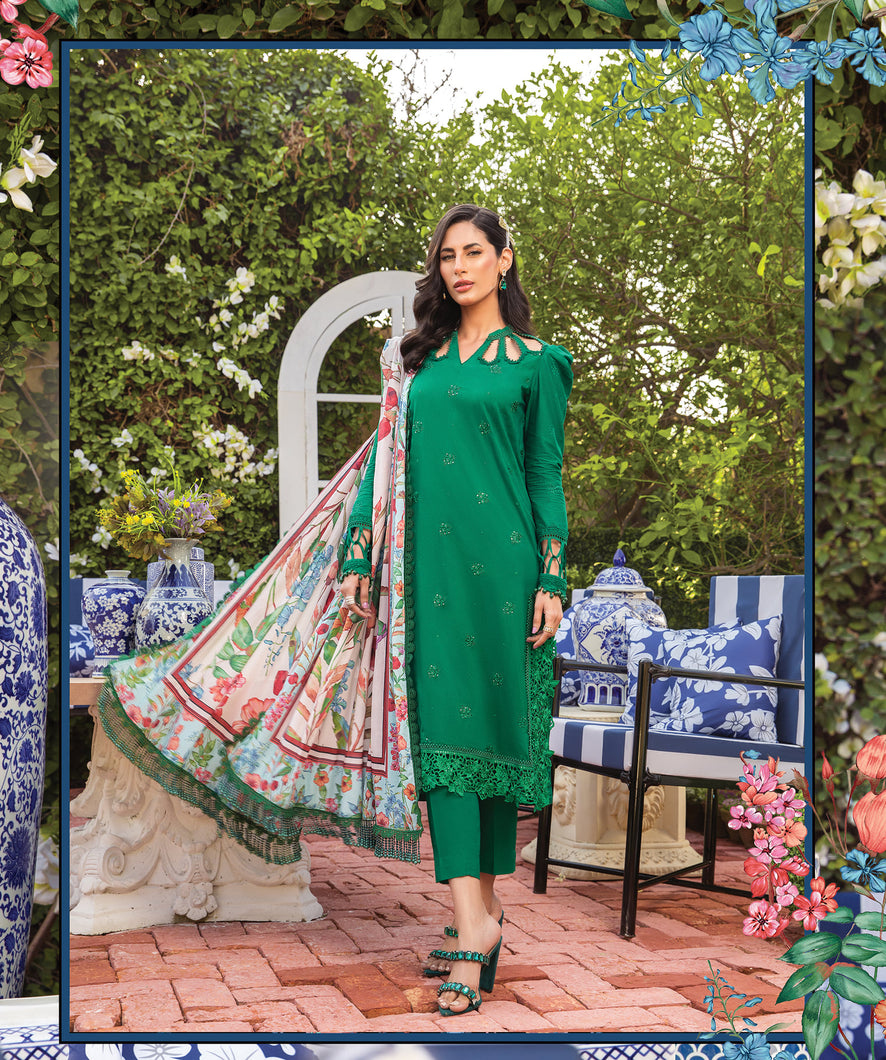 Mprints Maria B 2022 | 3A Bottle Green 100% Original Guaranteed! Shop MariaB Mprints, MARIA B  Lawn Collection 2022 from LebaasOnline.co.uk on SALE Price in the UK, USA, Belgium Australia & London. Explore the latest collection of Maria B Lawn UK 2022 Pakistani designer Summer dresses at Lebaasonline today