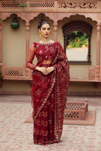 Load image into Gallery viewer, Buy ALIZEH | SHAHTAJ EMBROIDERED COLLECTION &#39;21 | RUNGREZ-03 Red  from our official website. We are largest stockist of Pakistani designer dresses online UK Buy this Indian Bridal dresses online USA from Alizeh Chiffon 2021. This Eid buy NEW dresses in UK USA Manchester from latest suits on Lebaasonline at SALE!