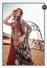 Load image into Gallery viewer, MARIA B | M PRINTS 2022 Maroon dress by Maria B Pakistani Winter dresses 2022 at Lebaasonline. Discover Maria B Pakistani Fashion Clothing UK that matches to your style for this winter. Shop today Pakistani Wedding dresses USA on discount price! Get express shipping in Belgium, UK, USA, France in SALE!