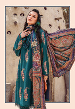 Load image into Gallery viewer, MARIA B | M PRINTS 2022 Teal dress by Maria B Pakistani Winter dresses 2022 at Lebaasonline. Discover Maria B Pakistani Fashion Clothing UK that matches to your style for this winter. Shop today Pakistani Wedding dresses USA on discount price! Get express shipping in Belgium, UK, USA, France in SALE!