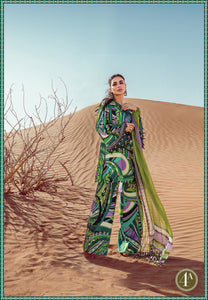 MARIA B | M PRINTS 2022 Green dress by Maria B Pakistani Winter dresses 2022 at Lebaasonline. Discover Maria B Pakistani Fashion Clothing UK that matches to your style for this winter. Shop today Pakistani Wedding dresses USA on discount price! Get express shipping in Belgium, UK, USA, France in SALE!