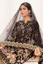 Load image into Gallery viewer, Buy BAROQUE CHANTELLE &#39;22 | black color available in Next day shipping @Lebaasonline. We are the Largest Baroque Designer Suits in London UK with shipping worldwide including UK, Canada, Norway, USA. The Pakistani Wedding Chiffon Suits USA can be customized. Buy Baroque Suits online in Germany on SALE!