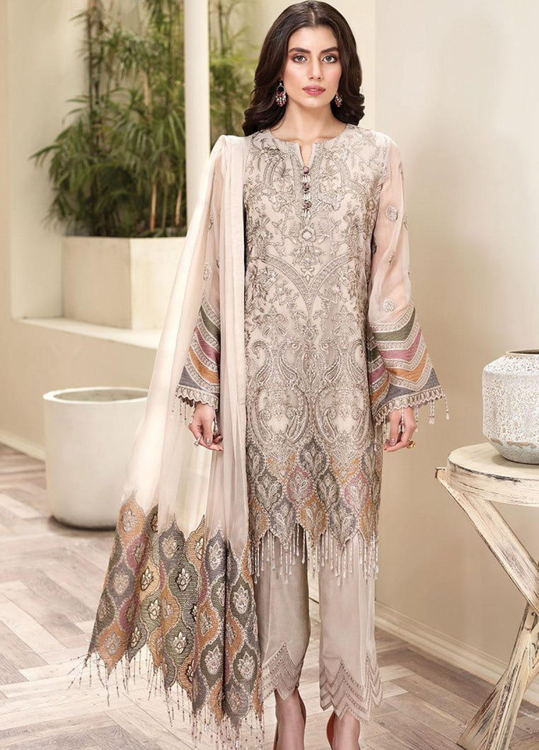 Jazmin Embroidered Chiffon - JZ20AL 3