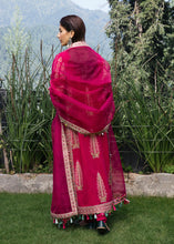 Load image into Gallery viewer, HUSSAIN REHAR Lawn dress is extremely trending for Winter luxury lawns. The PAKISTANI DRESSES ONLINE are available for this wedding season. Get the exclusive customized Hussain rehar Dresses unstitched and stitched PAKISTANI DRESSES IN UK from our PAKISTANI BOUTIQUE in UK, USA, Austria from Lebaasonline