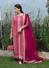 Load image into Gallery viewer, HUSSAIN REHAR Lawn dress is extremely trending for Winter luxury lawns. The PAKISTANI DRESSES ONLINE are available for this wedding season. Get the exclusive customized Hussain rehar Dresses unstitched and stitched PAKISTANI DRESSES IN UK from our PAKISTANI BOUTIQUE in UK, USA, Austria from Lebaasonline