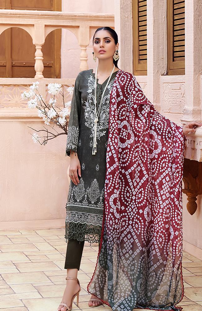 Buy ALZOHAIB | AZ-FESTIVE HUES' PREMIUM COLLECTION'2021 GreyDress at Lebaasonline Pakistani Clothes @ best price- SALE ! Shop PAKISTANI DESIGNER DRESS, MARIA B MPRINT STITCHED, IMROZIA, Pakistani Clothes Online UK for Wedding, Evening, Pakistani Bridal Wear. Indian &  by ALZOHAIB in the UK & USA at LebaasOnline.