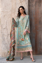 Load image into Gallery viewer, SOBIA NAZIR VITAL LAWN  2022-1A Aqua Embroidered LAWN 2022 Collection: Buy SOBIA NAZIR VITAL PAKISTANI DRESSES in the UK &amp; USA on SALE Price @lebaasonline. We stock SOBIA NAZIR COLLECTION, MARIA B M PRINT Sana Safinaz Luxury Stitched/customized with express shipping worldwide including France, UK, USA, Belgium