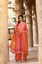 Load image into Gallery viewer, SOBIA NAZIR VITAL LAWN  2022-4B Orange Embroidered LAWN 2022 Collection: Buy SOBIA NAZIR VITAL PAKISTANI DRESSES in the UK &amp; USA on SALE Price @lebaasonline. We stock SOBIA NAZIR COLLECTION, MARIA B M PRINT Sana Safinaz Luxury Stitched/customized with express shipping worldwide including France, UK, USA, Belgium