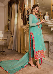 Buy ASIM JOFA | MAAHRU AND NOORIE '23 blue exclusive slik collection of ASIM JOFA WEDDING COLLECTION 2023 from our website. We have various PAKISTANI DRESSES ONLINE IN UK, ASIM JOFA CHIFFON COLLECTION 2021. Get your unstitched or customized PAKISATNI BOUTIQUE IN UK, USA, FRACE , QATAR, DUBAI from Lebaasonline at SALE!