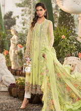 Load image into Gallery viewer, MARIA B | LAWN COLLECTION 2022 Asian party dresses online in the UK for Indian Pakistani wedding, shop now asian designer suits for this Eid &amp; wedding season. The Pakistani bridal dresses online UK now available @lebaasonline on SALE . We have various Pakistani designer bridals boutique dresses of Elan, Asim Jofa, Imrozia in UK USA and Canada