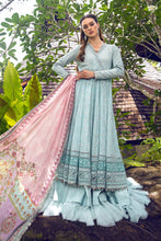 Load image into Gallery viewer, MARIA B | M PRINTS Aqua 100% Original Guaranteed! Shop MariaB Mprints, MARIA B Lawn Collection 22 USA from LebaasOnline.co.uk on SALE Price in UK, USA, Belgium Australia &amp; London with Express shipping in UK. Explore the latest collection of Maria B Suits USA 2022 Pakistani Summer dresses at Lebaasonline today