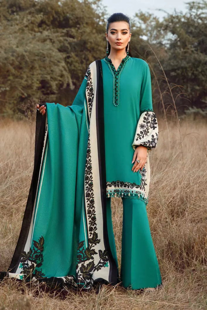 MARIA B | M PRINTS 2022 Pakistani Winter shawl dresses 2022 at Lebaasonline. Discover Maria B Pakistani Fashion Clothing USA that matches to your style for this winter. Shop today Pakistani Wedding dresses UK on discount price! Get express shipping in Belgium, UK, USA, France in SALE!